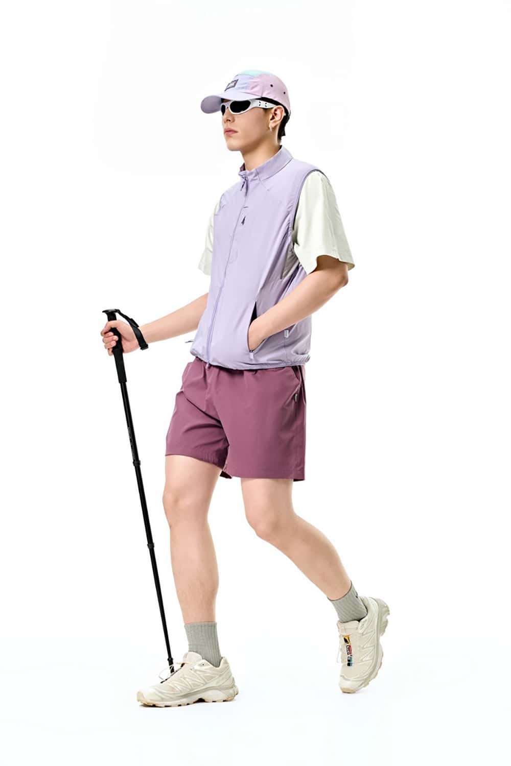 Teflon Triple Protection Shorts with Detachable Storage Pouch - Outdoor Utility Shorts