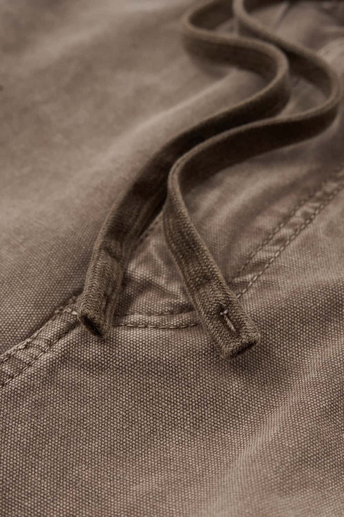 Heavyweight Washed Cargo Shorts - Grayish Orange