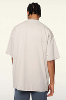Relaxed Fit Cooling Graphic Tee - Sandy Apricot