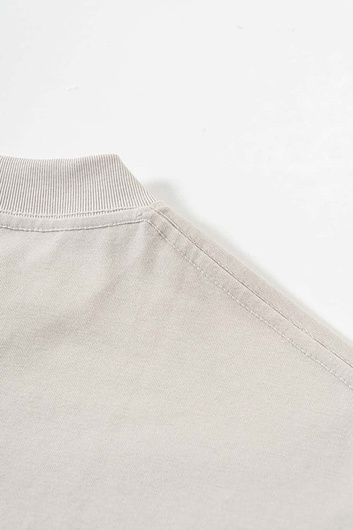 Relaxed Fit Cooling Graphic Tee - Sandy Apricot