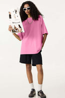 Essential Relaxed Fit Cotton Tee - Rose Pink