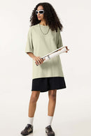 Essential Relaxed Fit Cotton Tee - Wheaten