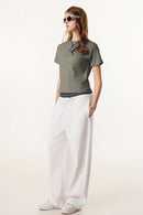 Women's Long-Staple Cotton Active Tee - Gray