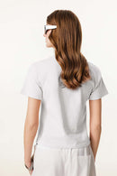 Women's Long-Staple Cotton Active Tee - White