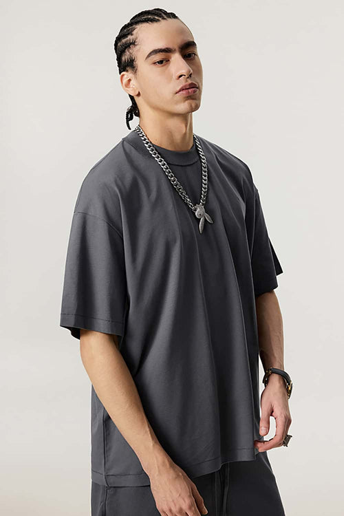 Essential Cooling Short-Sleeve Tee - Charcoal