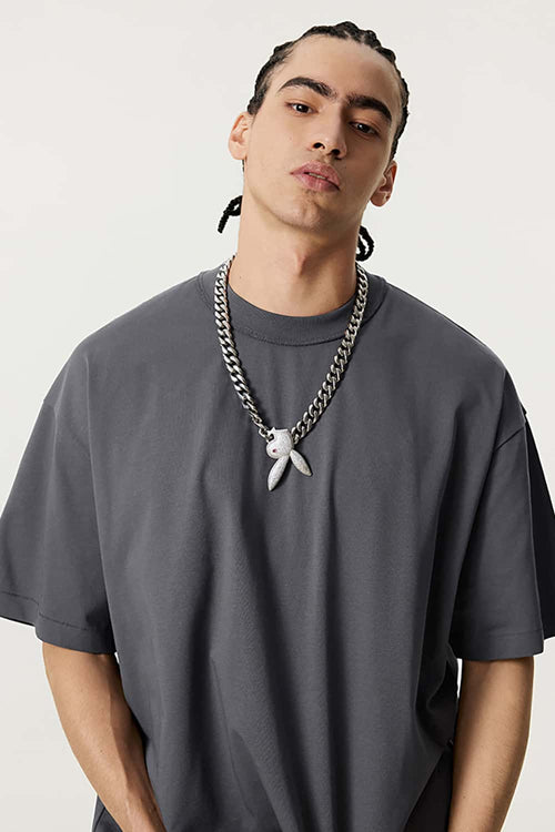 Essential Cooling Short-Sleeve Tee - Charcoal