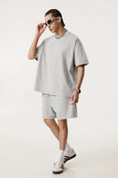 Essential Cooling Short-Sleeve Tee - Flower Gray