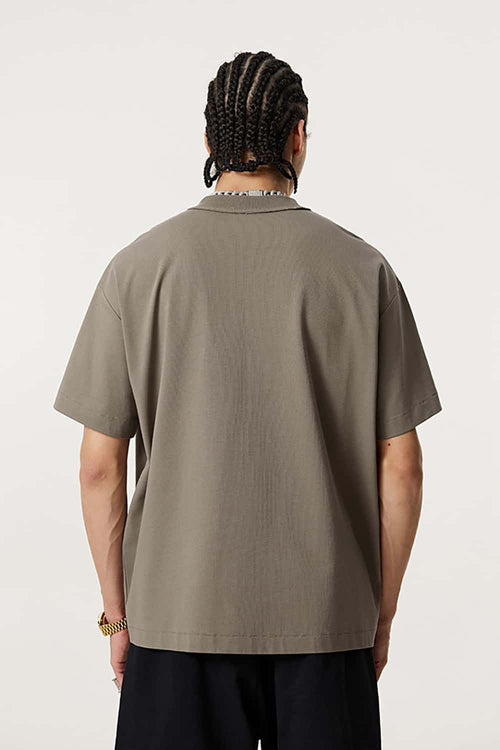 Essential Cooling Short-Sleeve Tee - Gray Camel