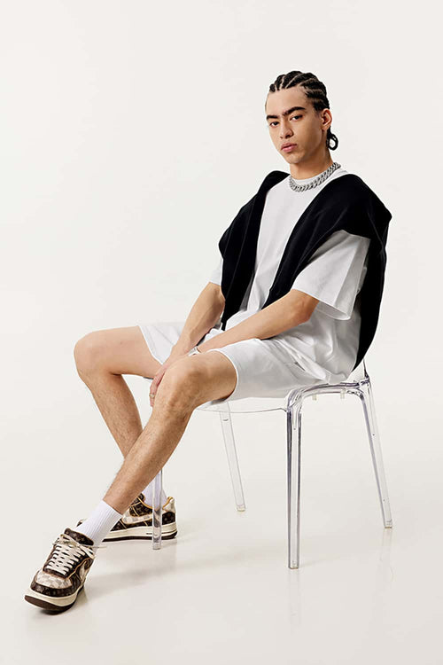 Essential Cooling Short-Sleeve Tee - White