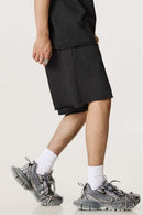 Rolled Hem Casual Shorts - Fried Snowflakes