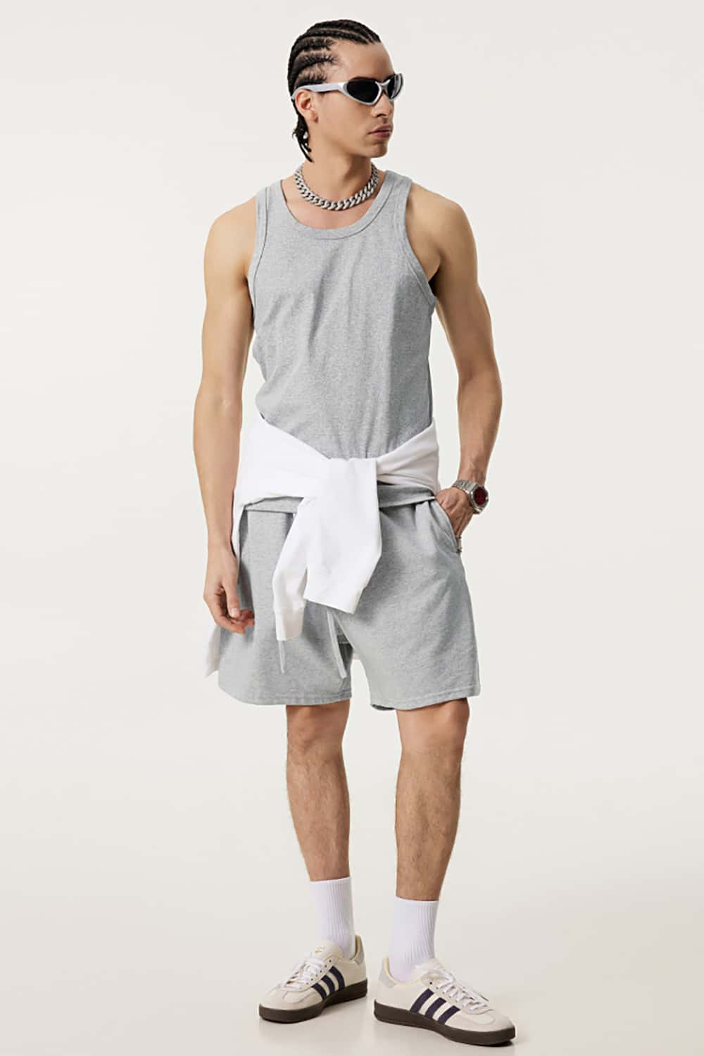 Lightweight Sports Tank Top - Loose Fit Casual Fitness Vest