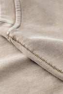 Wax-Dyed Vintage Short Sleeve Tee - Vintage Khaki