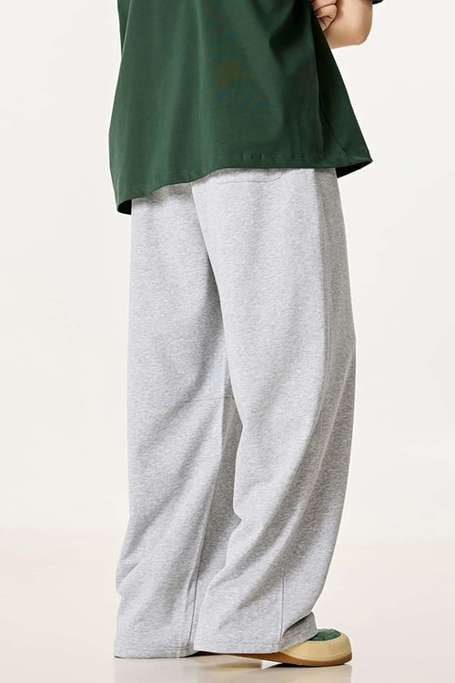 Essential Relaxed Fit Track Pant - Flower Gray