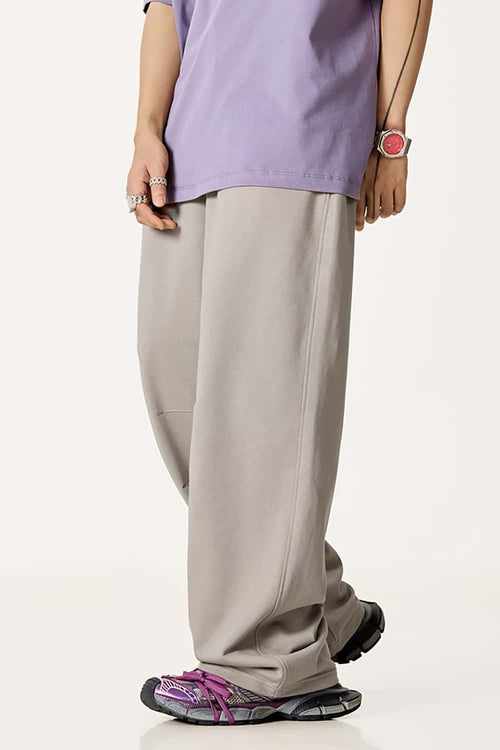 Essential Relaxed Fit Track Pant - Gray Brown