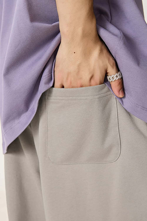 Essential Relaxed Fit Track Pant - Gray Brown