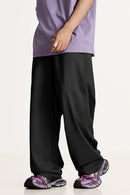 Essential Relaxed Fit Track Pant - Metallic Black
