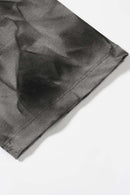 Distressed Tie-Dye Cotton Tee - Gray