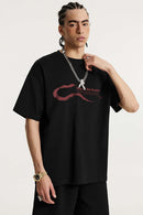 Year of the Snake Graphic Tee - Black