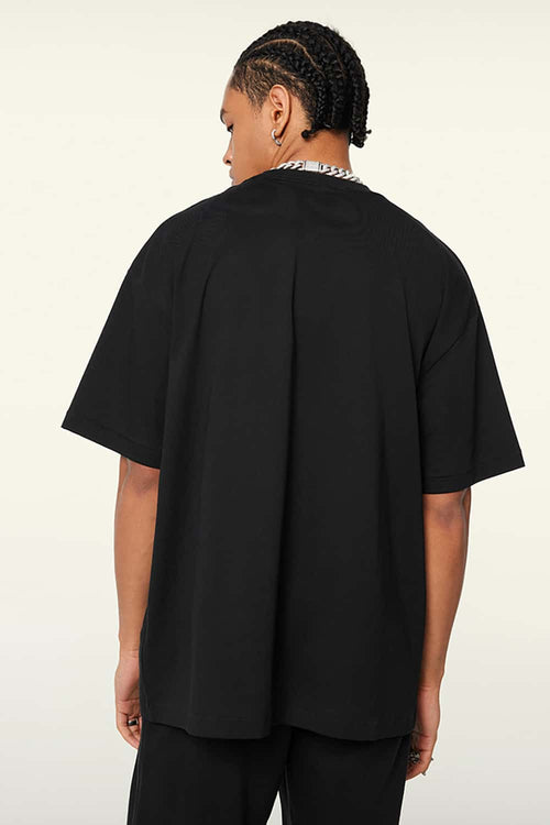 Cooling Quick-Dry Essential Short-Sleeve Tee - Metallic Black