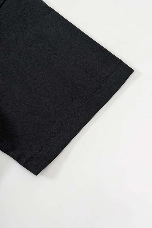 Cooling Quick-Dry Essential Short-Sleeve Tee - Metallic Black