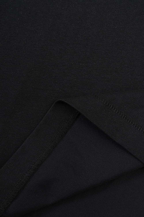 Cooling Quick-Dry Essential Short-Sleeve Tee - Metallic Black