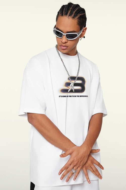 Cooling Quick-Dry Essential Short-Sleeve Tee - Teeth White