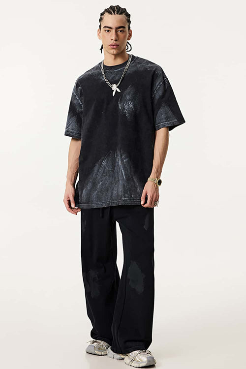 Vintage Washed Loose Tee - Fried Snowflakes