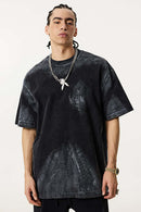 Vintage Washed Loose Tee - Fried Snowflakes