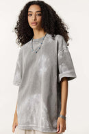 Vintage Washed Loose Tee - Medium Gray