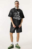 Vintage Statement Graphic Tee - Vintage Black