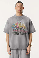 Distressed Art Fade Tee - Vintage Medium Gray