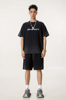 Heavyweight Letter Graphic Tee - Fried Snowflakes