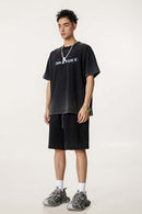Heavyweight Letter Graphic Tee - Fried Snowflakes