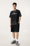 Heavyweight Letter Graphic Tee - Fried Snowflakes