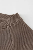 Essential Crewneck Slim-Fit Tee - Coffee