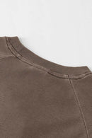 Essential Crewneck Slim-Fit Tee - Coffee