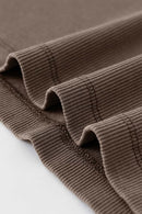 Essential Crewneck Slim-Fit Tee - Coffee
