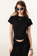 Essential Crewneck Slim-Fit Tee - Fried Snowflakes