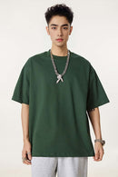 Classic Heavyweight Structured Tee - Forest Green