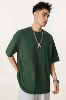 Classic Heavyweight Structured Tee - Forest Green
