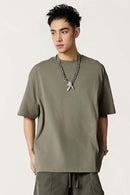 Classic Heavyweight Structured Tee - Gray