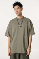 Classic Heavyweight Structured Tee - Gray