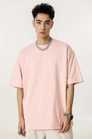 Classic Heavyweight Structured Tee - Light Pink