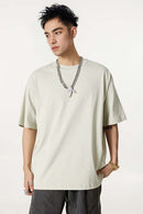 Classic Heavyweight Structured Tee - Milky Apricot