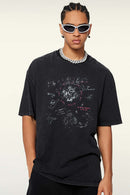 Washed Angel Graphic Tee - Fried Snowflakes