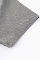 Deep U-Neck Slim-Fit Tee - Medium Gray