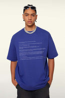 Men's Sorona Cooling Graphic Tee - Colorful Blue