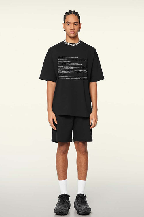 Men's Sorona Cooling Graphic Tee - Metallic Black