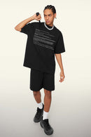 Men's Sorona Cooling Graphic Tee - Metallic Black