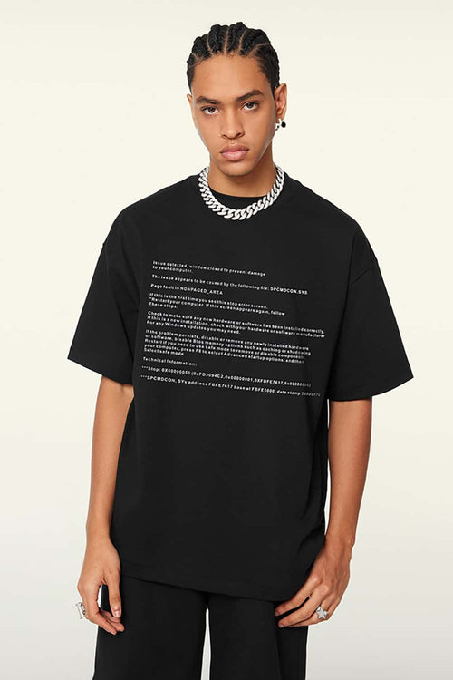 Men's Sorona Cooling Graphic Tee - Metallic Black
